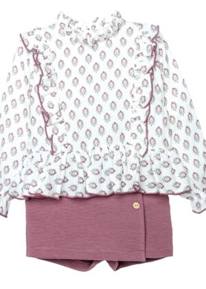 Conjunto Falda-Pantalon Meira