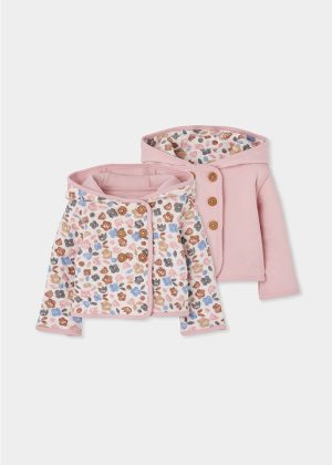 Chaqueta punto reversible beb