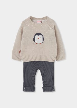 CONJUNTO TRICOTOSA BEBÉ UNISEX