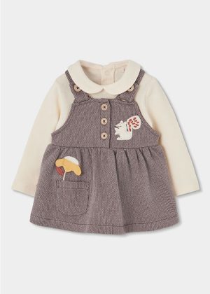 Conjunto punto de bebé niña