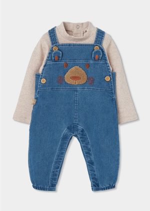 Conjunto punto de bebé niño