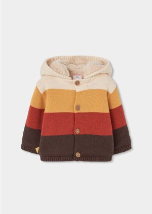 Chaqueta tricotosa de bebé