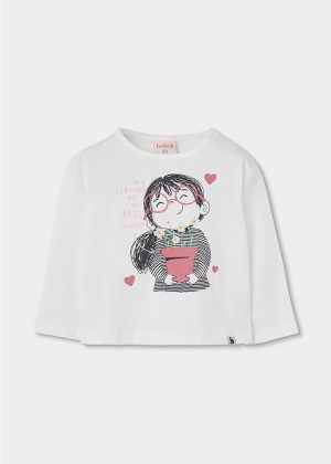 Camiseta punto de niña