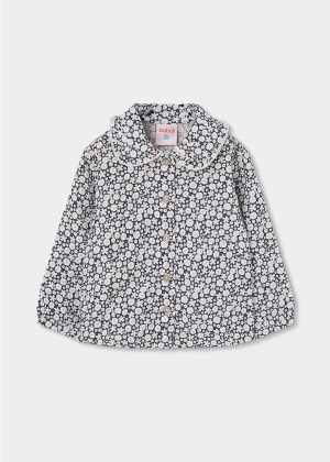 Blusa muselina flores de niña