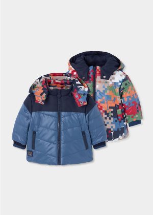 Parka reversible tejido técnic