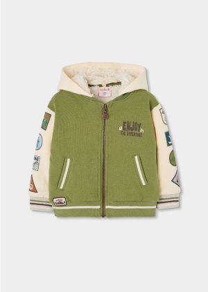 Chaqueta felpa de niño